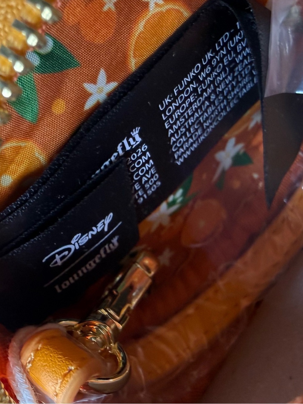 NWT Loungefly Disney Minnie Mouse Orange Scented Coin Purse BoxLunch Exclusive - Picture 9 of 9